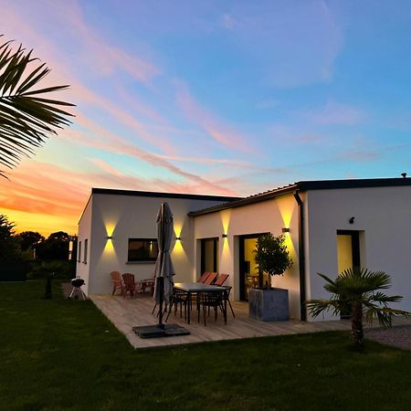 Maison neuve 4 étoiles plain-pied proche de la mer Plurien Esterno foto