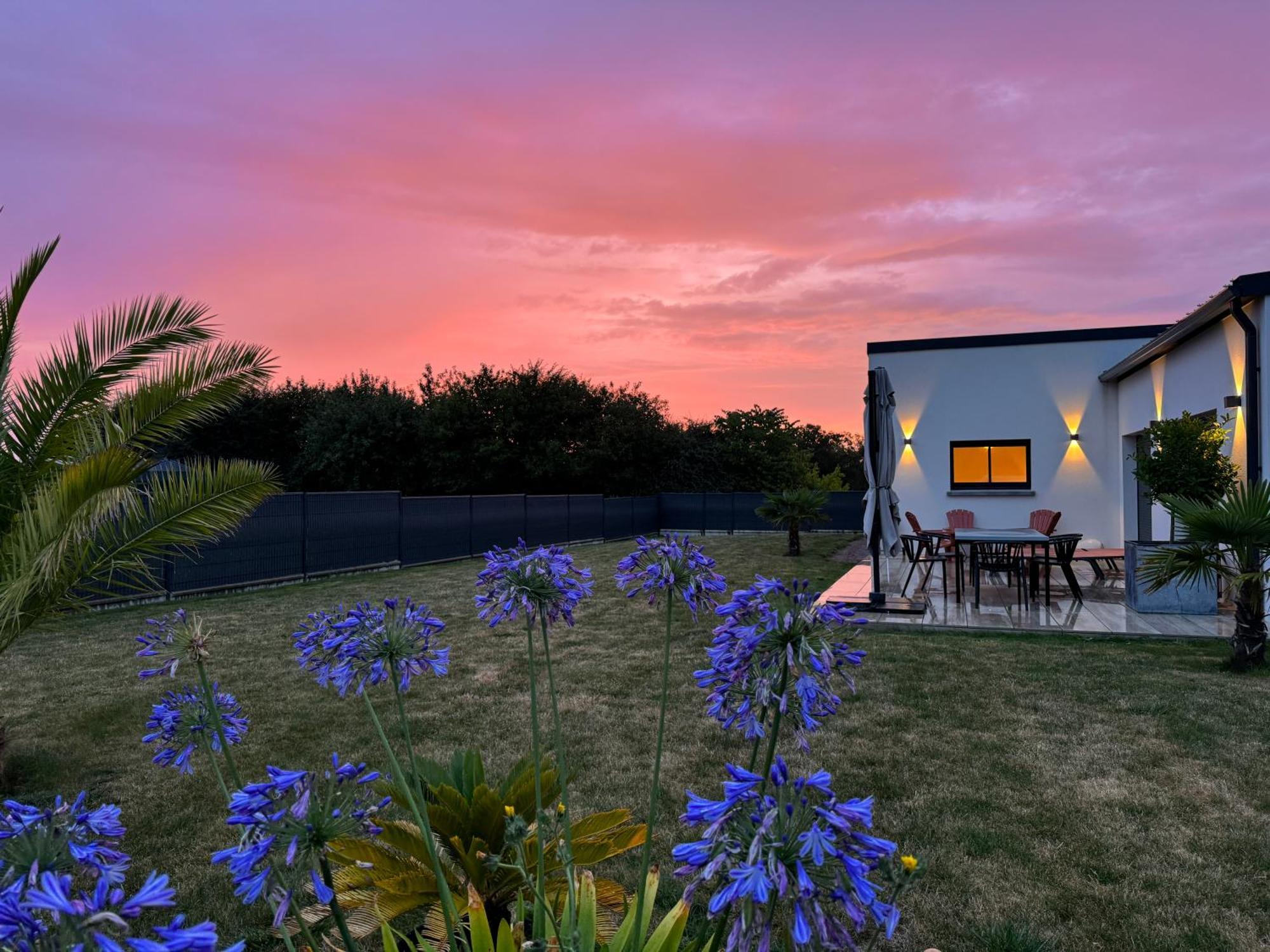Maison neuve 4 étoiles plain-pied proche de la mer Plurien Esterno foto